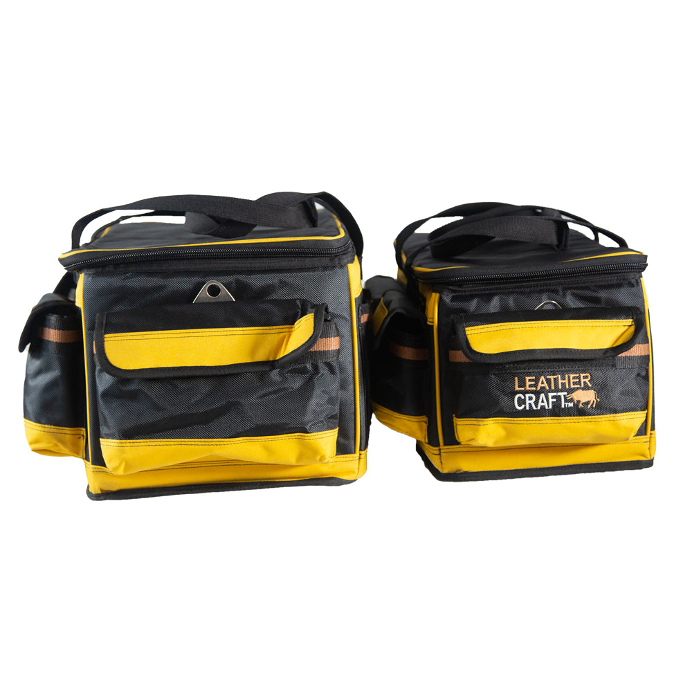 18" + 15" Combo Set Yellow Sqaure Closed Tool Bag -  leathercrafttoolbags