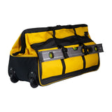 24" Yellow Open Trolley Tool Bag -  leathercrafttoolbags