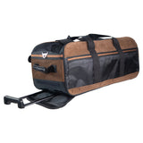 28" Brown Leather Trolley Tool bag -  leathercrafttoolbags
