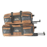 24" + 28" Brown Leather Trolley Tool Bags -  leathercrafttoolbags