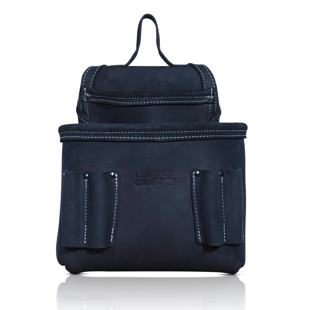 Single Tool Pouch With A Speed Square Holder -  leathercrafttoolbags