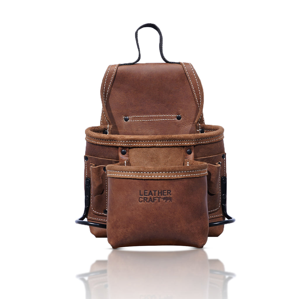 Two Pocket Tool Pouch -  leathercrafttoolbags