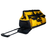 24" Yellow Open Trolley Tool Bag -  leathercrafttoolbags