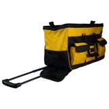 24" Yellow Open Trolley Tool Bag -  leathercrafttoolbags
